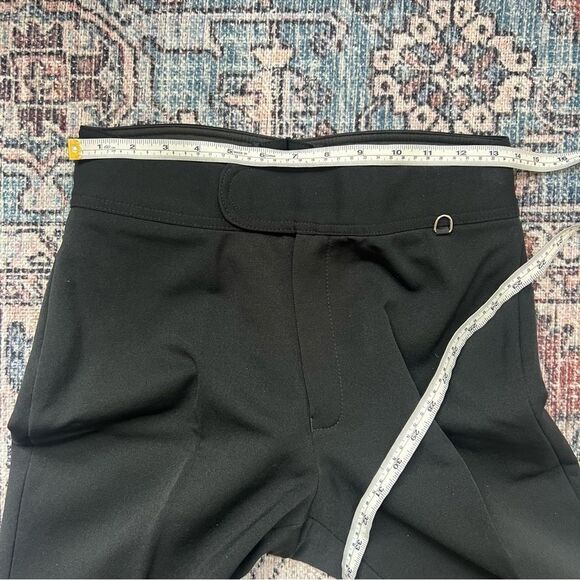 Vintage Schoeller of Switzerland Black Straight Slim Leg Stirrup Ski Snow Pants - Picture 9 of 11